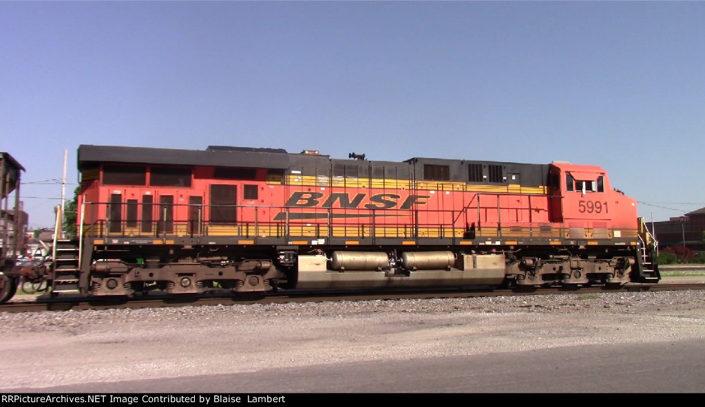 BNSF coal train DPU